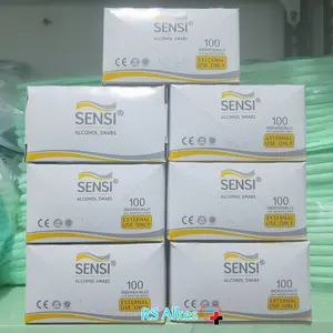 Tissu alkohol sensi Alkohol swab sensi