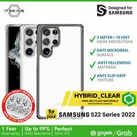 Gambar ITSKINS Case SAMSUNG Galaxy S22 Ultra S22 Plus S22 HYBRID CLEAR Shockproof Slim Clear Soft Casing Softcase Premium - Smoke, S22 Plus dari ITSKINS Official Store Kota Administrasi Jakarta Pusat 1 Tokopedia