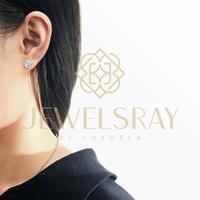 Gambar Louis Earrings Moissanite 2 CT - Diamond Look Anting Berlian Setting - Tanpa Gift dari Luxoela Kota Administrasi Jakarta Utara 4 Tokopedia