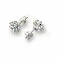 Gambar Louis Earrings Moissanite 2 CT - Diamond Look Anting Berlian Setting - Tanpa Gift dari Luxoela Kota Administrasi Jakarta Utara 3 Tokopedia