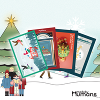 Gambar Kartu Ucapan Postcard AR: Holiday Collection dari madebyhumans Jakarta Barat 1 Tokopedia