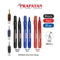 Gambar Joyko Permanent Marker Spidol Permanen Round Tip Refillable - Red, Marker dari Toko Prapatan_NEW Kota Administrasi Jakarta Timur 1 Tokopedia
