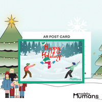 Gambar Kartu Ucapan Postcard AR: Holiday Collection dari madebyhumans Jakarta Barat 3 Tokopedia