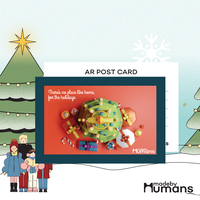 Gambar Kartu Ucapan Postcard AR: Holiday Collection dari madebyhumans Jakarta Barat 4 Tokopedia