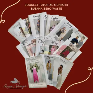 (C) Booklet Tutorial Menjahit Busana dengan Pola Zero Waste