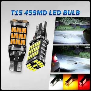 Lampu Mundur Senja LED T15 T10 W16W 45 Canbus Lampu Sein Super Terang
