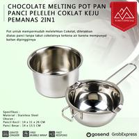 Gambar 2In1 CHOCOLATE MELTING POT PAN PANCI PELELEH COKLAT KEJU PEMANAS dari Toso Mart Kota Administrasi Jakarta Pusat 1 Tokopedia