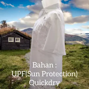 Short Sleeve Shirt,Quickdry,Kemeja Sun Protection