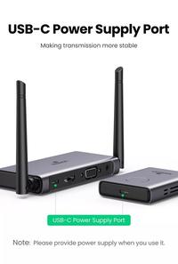 Gambar UGREEN HDMI Audio Video Wireless Receiver Transmitter Extender Display - UGREEN 50633 dari DERUMA TECHNOLOGY OFFICIAL Kota Administrasi Jakarta Barat 3 Tokopedia