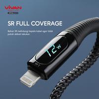 Gambar KABEL DATA IPHONE VIVAN VIL100 USB TO LIGHTNING FAST CHARGING DIGITAL dari btgcom Kota Denpasar 4 Tokopedia