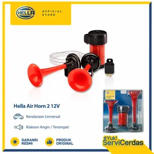 Klakson Terompet Air Horn 2 12 V - Klakson Telolet mobil motor