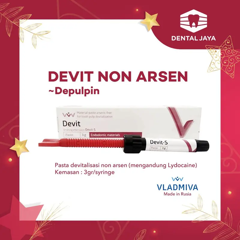 Dental Jaya Devit S / Non Arsen / Devitec / Depulpin / Devitalisasi 0