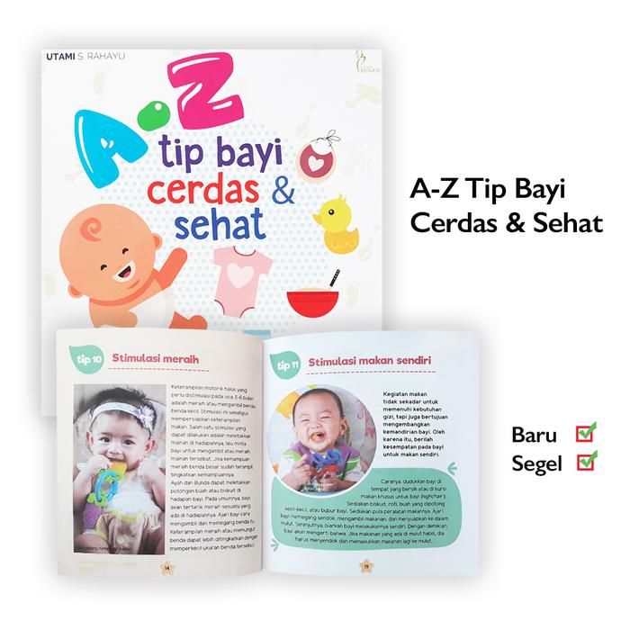 Gambar Buku Tips Pengasuhan Bayi Pandai : A - Z Tip Bayi Cerdas & dan Sehat dari Sahabat Buku Anak Kab. Tangerang Tokopedia