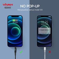 Gambar KABEL DATA IPHONE VIVAN VIL100 USB TO LIGHTNING FAST CHARGING DIGITAL dari btgcom Kota Denpasar 5 Tokopedia