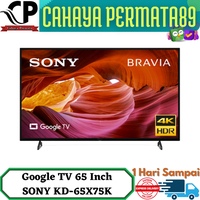 Gambar SONY KD-65X75K - Sony Bravia 65 Inch X75K Google TV 4K HDR KD65X75K dari CAHAYA PERMATA89 Kota Administrasi Jakarta Barat 1 Tokopedia