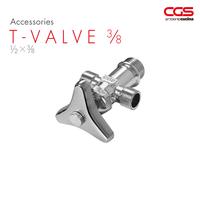 Gambar CGS T Valve 1/2 x 3/8 x 3/8 - Instalasi Mixer T dari kamarmandiku.com Kota Administrasi Jakarta Timur 1 Tokopedia