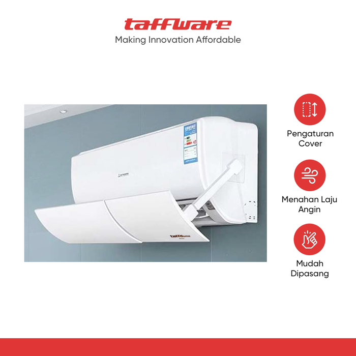 Gambar Cover Angin TaffHOME AC Adjustable Windshield Deflector dari Taffware Official Store Kota Administrasi Jakarta Barat Tokopedia