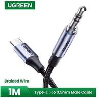 Gambar UGREEN Kabel Converter Male Type C To Aux 3.5mm Audio Speaker Headset - UGREEN 30633 1M dari GADVENTIA Kota Administrasi Jakarta Barat 1 Tokopedia