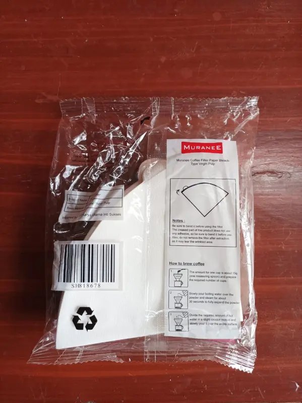 Paper Filter V60 01 isi 100 Lembar Kertas Saring Putih Manual Brewing 1