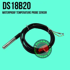 DS18B20 WATERPROOF TEMPERATURE PROBE SENSOR ARDUINO SENSOR SUHU