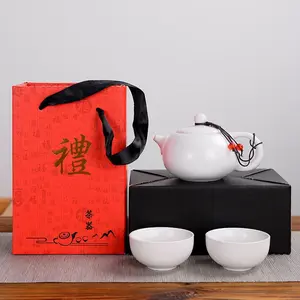 Chinese Teapot Ceramic Set Alat Minum teh Teko set