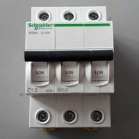 Gambar MCB ik60n 3P 10A Schneider 3 Phase 10 Ampere 3 P 10A A9K24310 dari Jagoan Listrik Kota Surabaya 2 Tokopedia