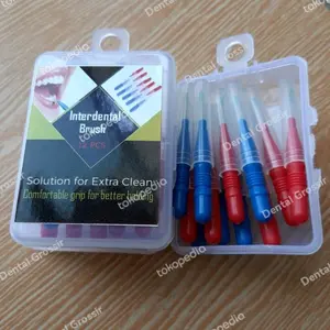 interdental brush/sikat sela sela gigi behel 12pcs/box