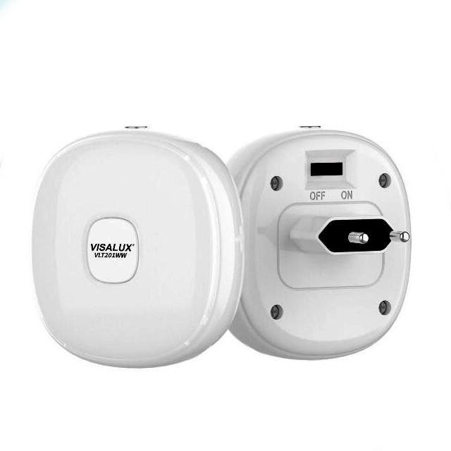 Gambar Visalux VLT201WW Lampu Tidur LED Dengan Sensor Otomatis On/Off visalux dari utamamegaelectric Kota Tangerang Selatan Tokopedia