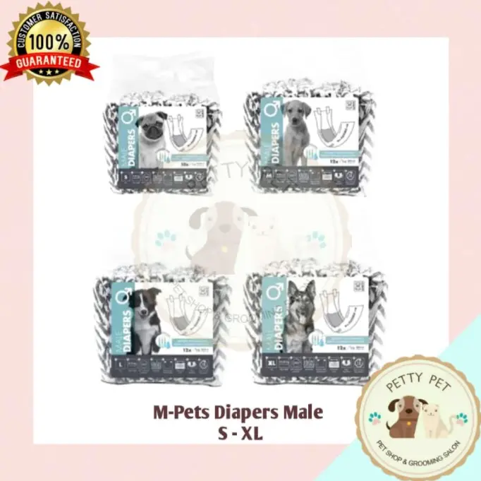 Pampers M-Pets Popok Anjing Dog Diapers