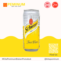 Gambar SCHWEPPES AIR TONIK LEMON 330ML dari PEMINUM Kota Administrasi Jakarta Barat 1 Tokopedia
