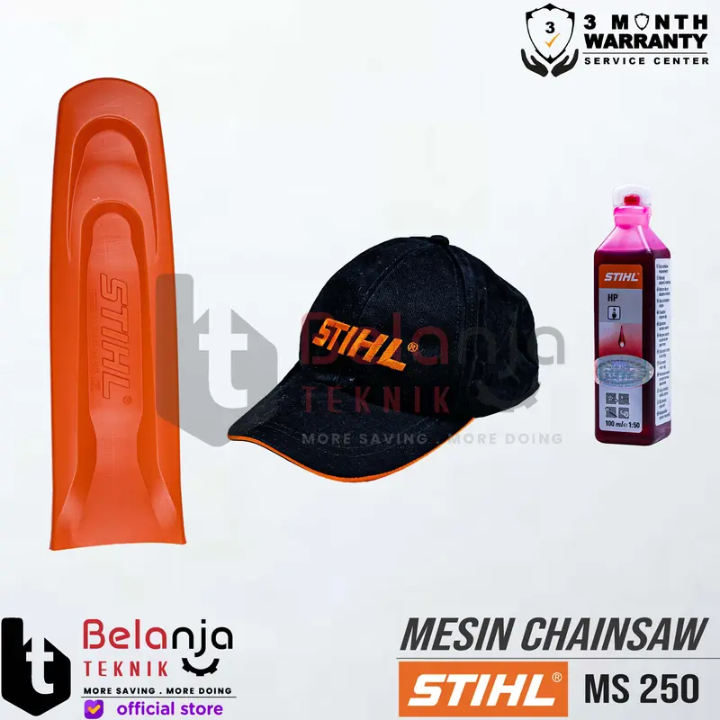 STIHL Chainsaw MS 250 20 Inch Mesin Potong Kayu MS250 Gergaji Kayu 20" 4