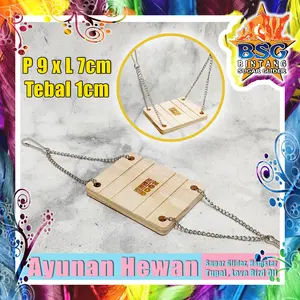 Ayunan Mainan Hewan Hamster Burung Love Birds Parkit Sugar Glider Pet