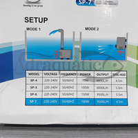 Gambar SAKKAI PRO SP-7 SUBMERSIBLE PUMP POMPA AIR CELUP FILTER AQUARIUM KOLAM dari ADRAQUATIC Kota Bandung 4 Tokopedia