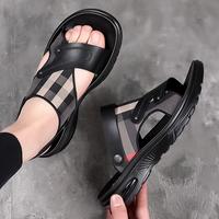 Gambar Sandal Pria Bahan Kulit Slop Sendal Kasual Import F05 dari Nordic Inc Kota Administrasi Jakarta Timur 2 Tokopedia