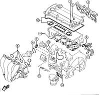 Gambar GASKET SET Partial Mazda 6 GH Series 2007 2010 dari Mazda Cipta Inovasi Kab. Tangerang 1 Tokopedia