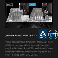 Gambar ARCTIC Freezer 34 eSports DUO - Dual Fan High Static Pressure PWM Air CPU Cooler for Intel & AMD - Grey-Black dari Duta Mandiri Infokom Kota Administrasi Jakarta Pusat 2 Tokopedia