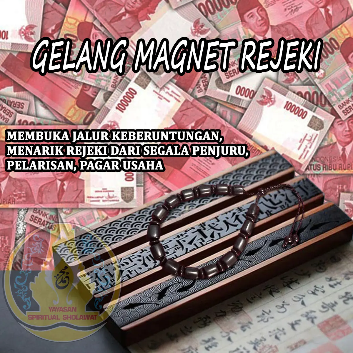 Gelang Black Kaya Samudro untuk Keterkaitan Keberuntungan Pagar Usaha Sesuai Kebutuhan Hajad