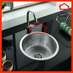 Sink Bulat B117 / Cuci Piring Dapur Kitchen Tangan