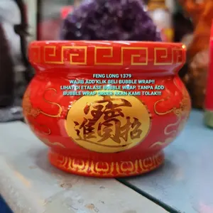 Hiolo (Tempat Hio/Dupa) Keramik Uk.4"