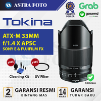 Gambar Tokina atx-m 33mm f/1.4 X A-psc Lens for Fujifilm & Sony E - Sony E dari Astra Foto Kota Administrasi Jakarta Pusat 1 Tokopedia