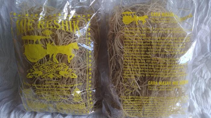 Gambar Mie lethek 250g gluten free dari Pondok Alam Kab. Sleman Tokopedia