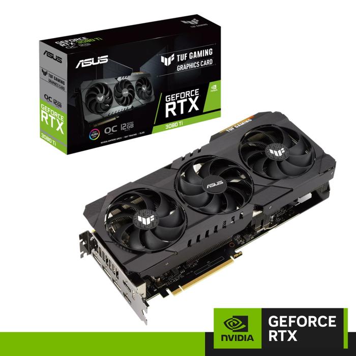 Gambar Asus TUF Gaming GeForce RTX 3080 Ti OC Edition 12GB GDDR6X dari Nano Komputer Kota Administrasi Jakarta Pusat Tokopedia