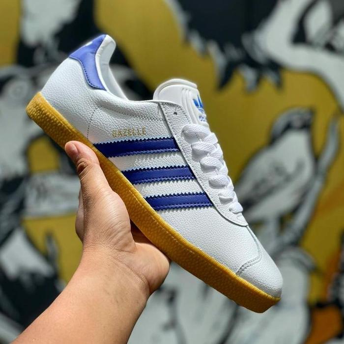 adidas gazelle silver green womens Adidas ADIDAS GAZELLE SHOES IG1061 – Kick Theory main image 1