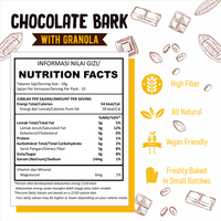 Gambar nola chocolate bark with granola dari VERLINOLA Kota Administrasi Jakarta Selatan 3 Tokopedia