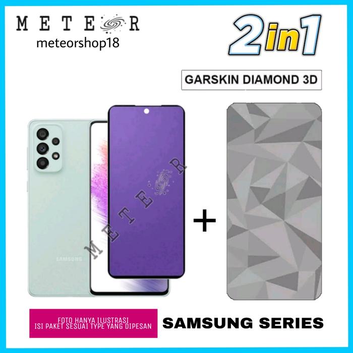 Gambar 2 IN 1 TG BLUE SKIN DIAMOND SAMSUNG A71 A70 A51 A32 A22 4G 5G A12 A11 - A11 dari METEOR SHOP_NEW Kota Tangerang Tokopedia