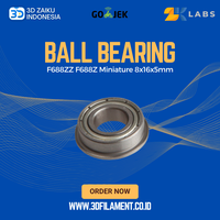 Gambar ZKLabs Ball Bearing F688ZZ F688Z Miniature 8x16x5mm Flanged Steel dari 3D Zaiku Indonesia Kota Administrasi Jakarta Barat 1 Tokopedia