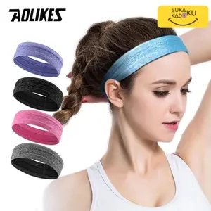 2103 AOLIKES Acrylic Headband Sport Ikat Kepala Bando Olahraga
