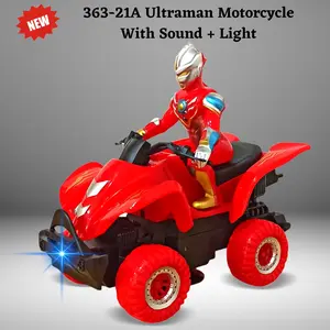 363-21A Ultraman Motocycle With Sound + Light / Mainan Anak Motorcycle