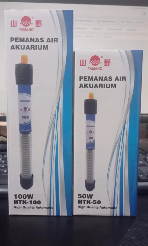 HEATER KACA YAMANO HTK ALAT PEMANAS AIR AQUARIUM 0
