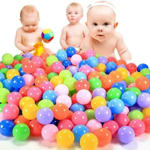 Mainan Anak Mandi Bola Plastik / Mandi Bola Warna Warni isi 25 /50 PCS